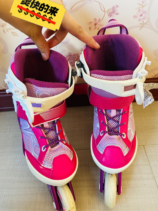 迪卡侬正价购买，孩子基本都是在家里滑，9成...