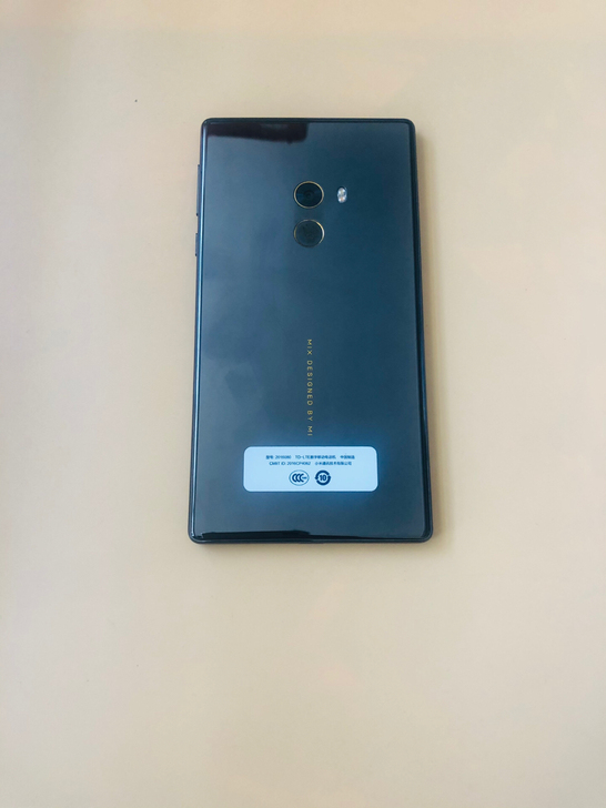 小米mix陶瓷黑4+128G原装无拆 成色...