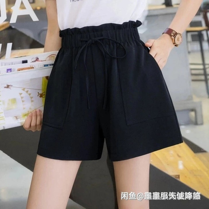 门店亏本清仓 2021新款短裤女夏宽松高腰...