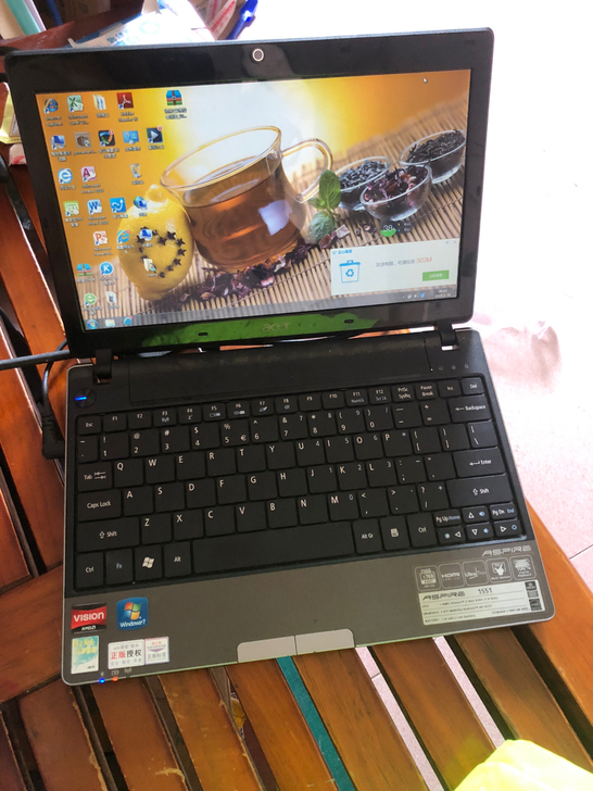 宏基上网笔记本型号Ms2298。 成色八九...