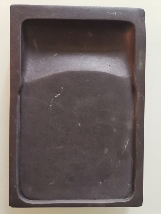 日本回流端砚,上家说是老坑,我个人认为是坑...