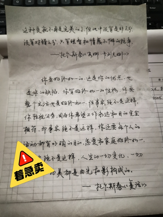 手写，写字 #纯手写【各类文字chao写】