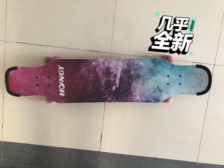全新滑板,组装好只滑过一次