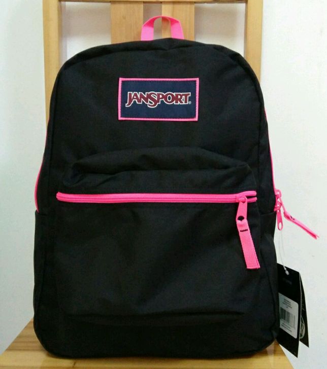 全新正品jansport防水双肩包学生书包...