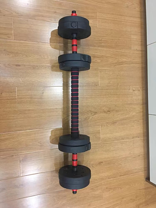 健身房倒闭，库存几十套哑铃杠铃套装！低价处...