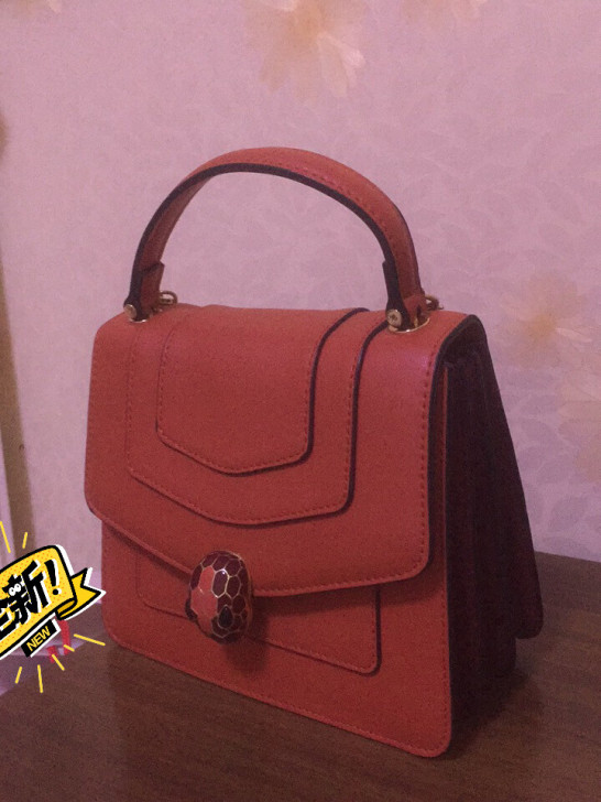 红色蛇头手提包，原版，实体店购入