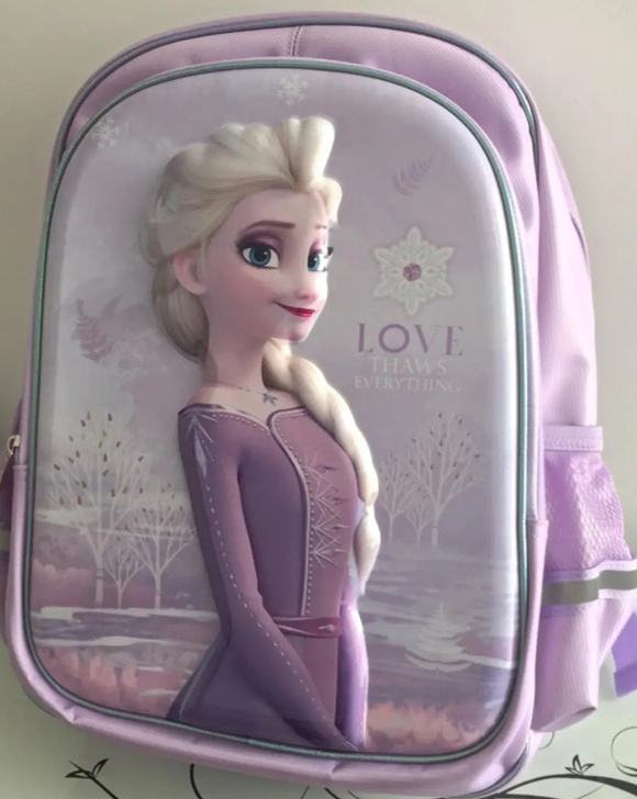 清仓正品迪士尼女童小学生1-3年级背书包韩...