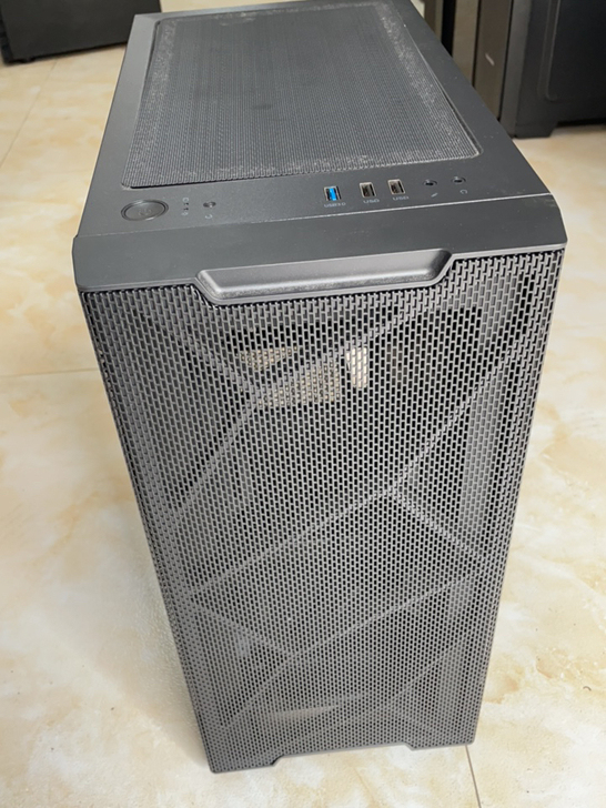 出一个侧透钢化玻璃电脑机箱拆机侧透钢化玻璃...