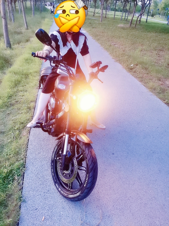 带娃换踏板摩托车,龙嘉 V途250CC巡航...