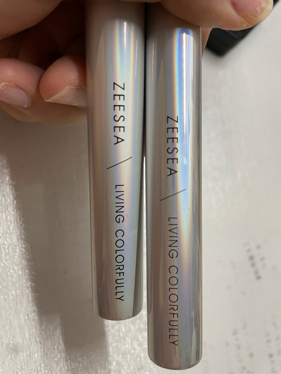 彩色睫毛膏仅试色，一支29，两只55包邮