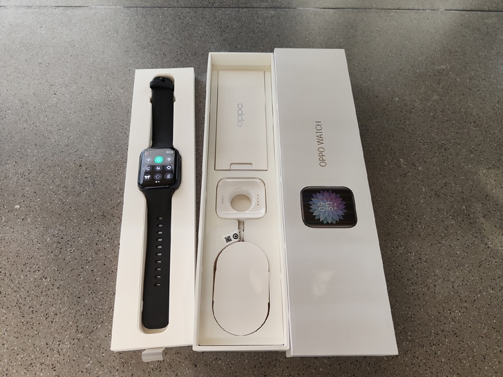 OPPO WATCH 46mm黑色智能手表...