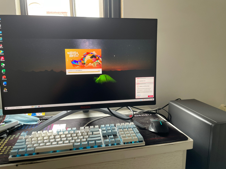 今天刚买的惠普台式机i7-10700f R...