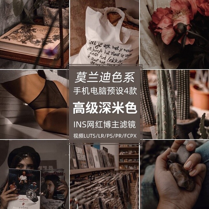 高级深米色调 ins莫兰迪 人像静物lig...
