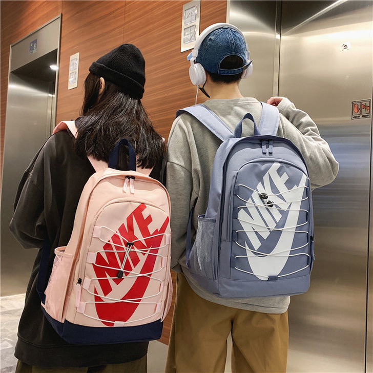 背包男士双肩包高中初中学生书包时尚潮流女大...