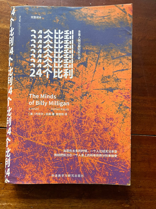《24个比利》纪实文学推理题材。