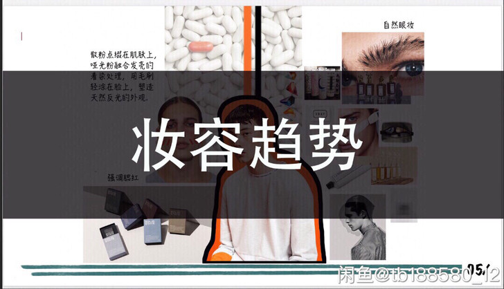 服装专业 服装设计作品集 设计灵感版，趋势...