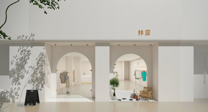 门头设计｜店铺设计｜效果图｜美容院设计｜｜...