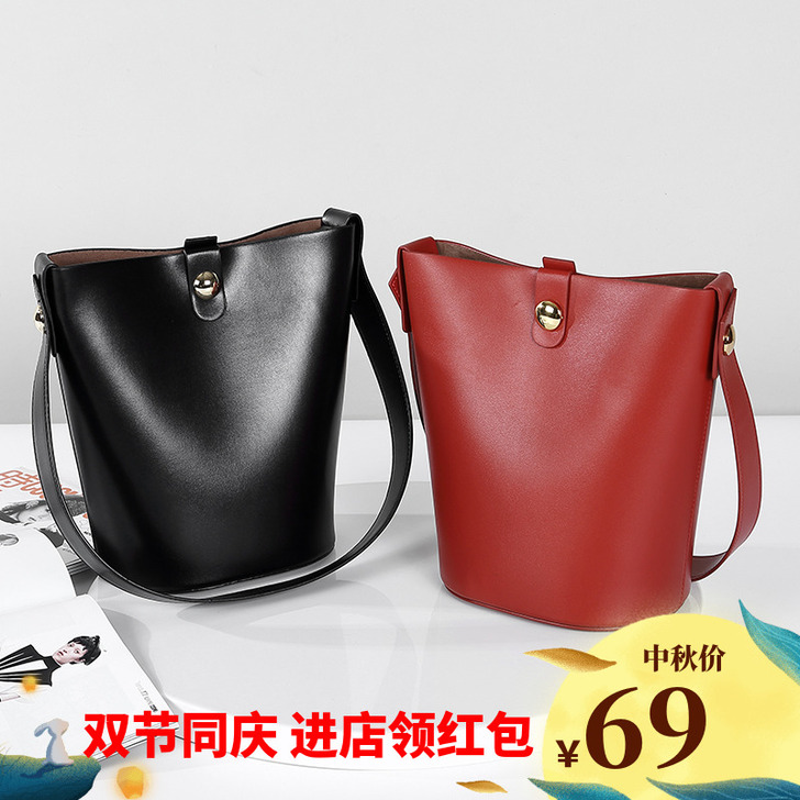 相逢热风女包2019春款韩版女士时尚手提斜...