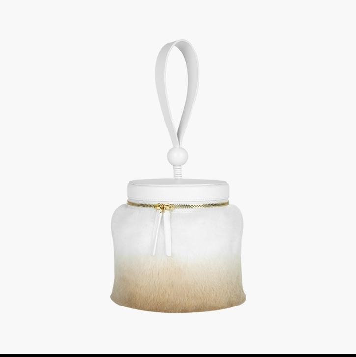 北山制包所《直岛》真皮圆柱手拎包小众原创獭...