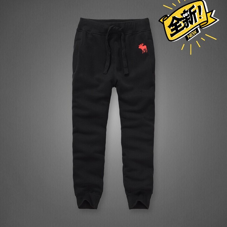 美国冬季加绒af卫裤棉裤小鹿高档百搭加厚小...