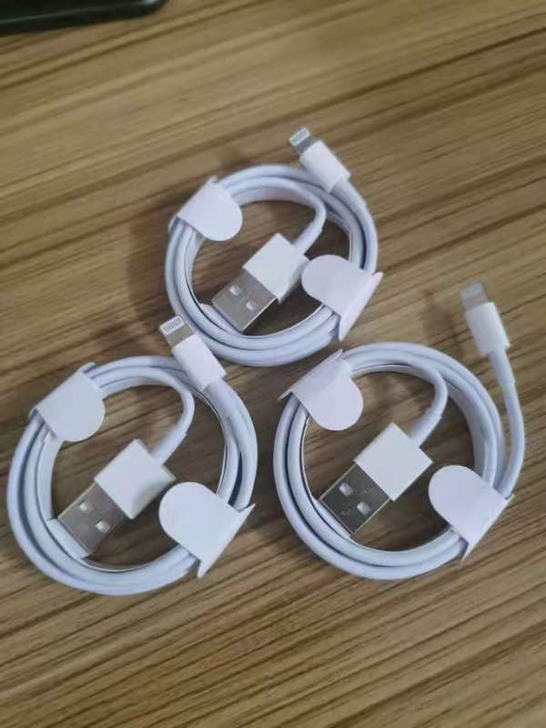 3条10.9元，包邮！全新苹果数据线富士康...