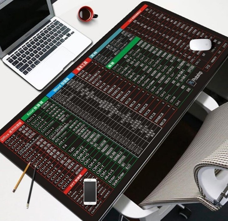 【80x30cm】超大鼠标垫 快捷键鼠标垫...