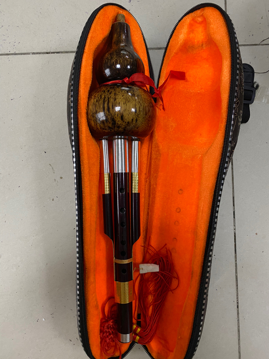 闲置葫芦丝，成色如图