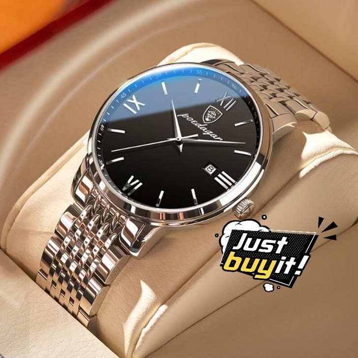 【低价转让】全新瑞士全自动机芯手表男士日历...