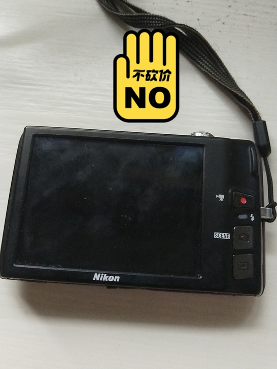 尼康的数码相机，原装电池，还有一张4G存储...