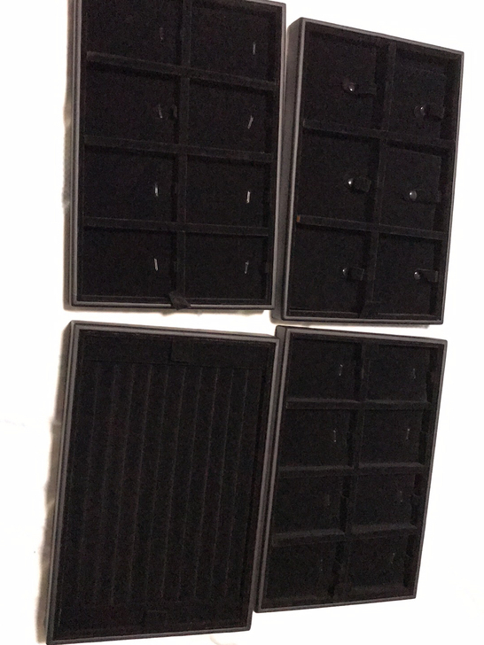 首饰展示柜摆盒，4个一组。