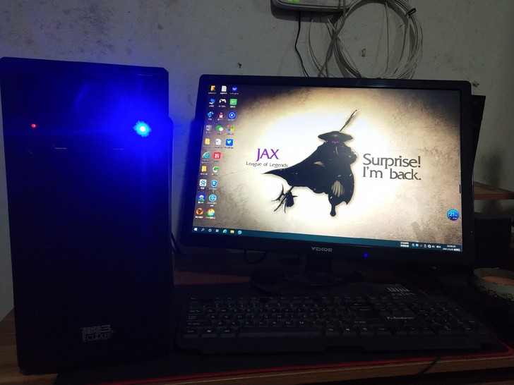 包邮，转让一台自用电脑主机 跑分28w，单...