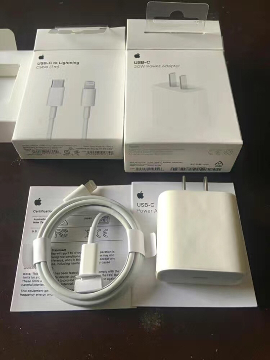 全新苹果12充电器PD20w快充数据线原装...