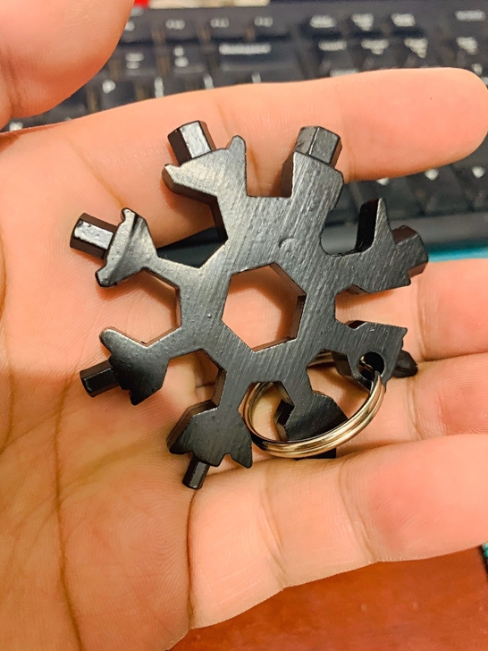 【升级加硬款】雪花扳手 多功能18合一螺丝...