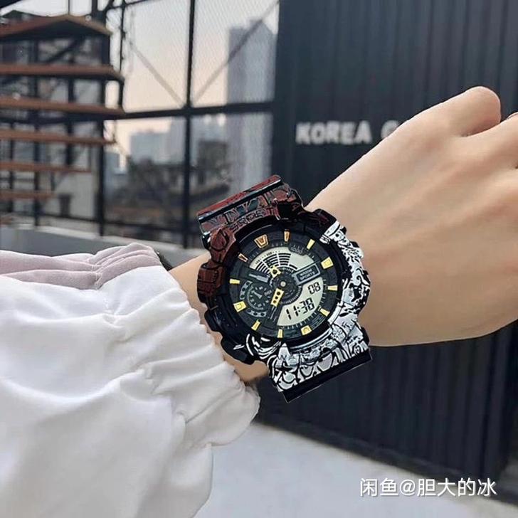 处理库存电子手表多功能电子表男初中生夜光防...