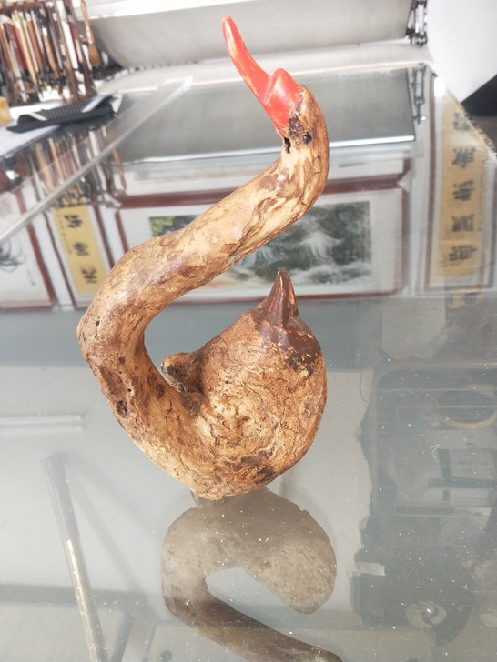 闲置随型木摆件,品相见下图,什么木头不知道...