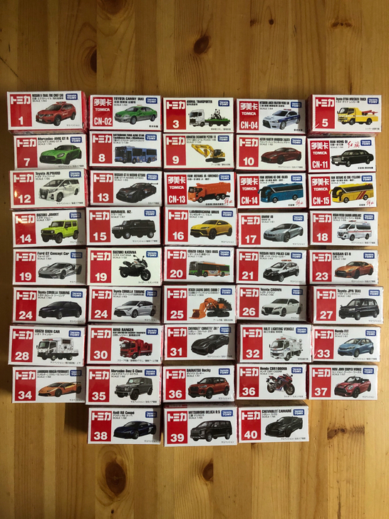 TOMY多美卡合金车汽车模型1-120号兰...