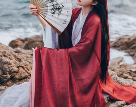 汉服女 古装服装 仙女复古交领 魏晋风汉服...