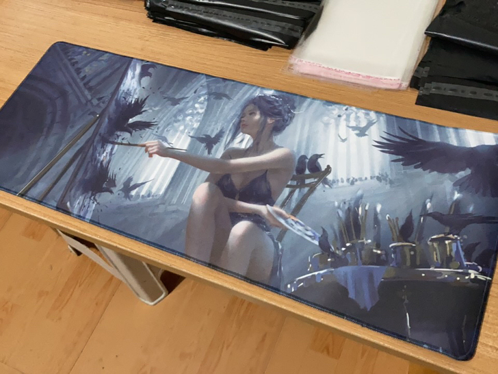 公主800*300*4超大鼠标垫