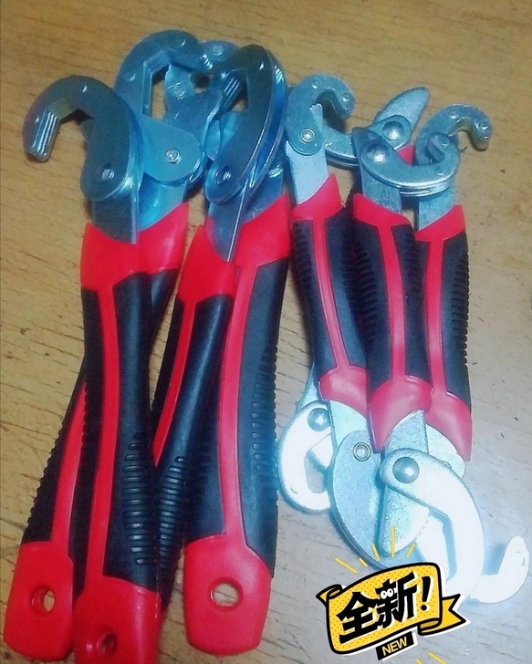 活动扳手万能管钳工具钳子活口板手卫浴多功能...