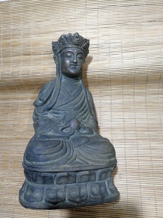 老物件老铜器铜佛像百十年的老东西