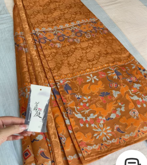 兰若庭 汉服 如意松鼠 明制 妆花 马面裙...