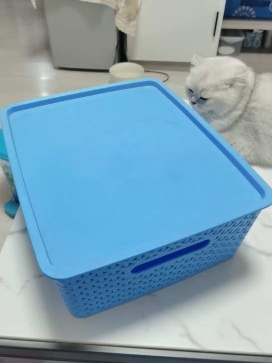 收纳箱。15*30*36。搬家买多了。闲置...