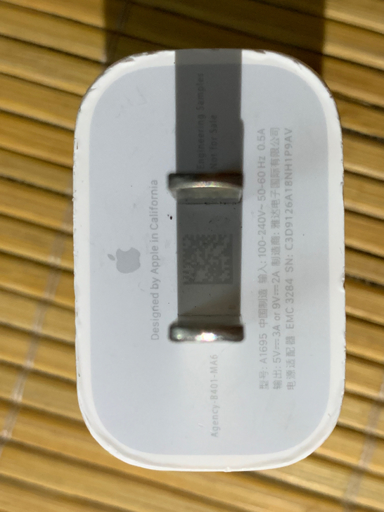 原装苹果18w usb-c快充充电器pd充...