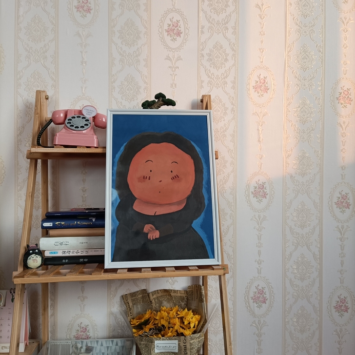 水粉画/自己画的
