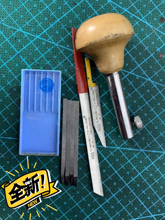 大二买的精密雕刻刀 后因考研没有时间玩所以...