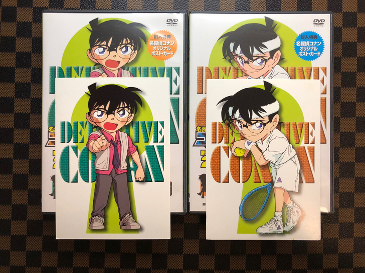 名侦探柯南dvd特典明信片