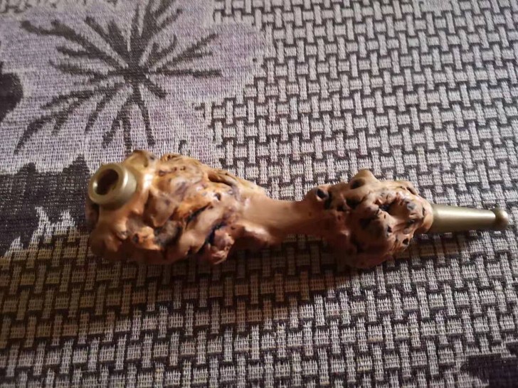 闲置实木烟斗全新没用过280元可小刀