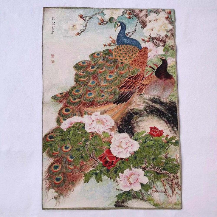 搬家捡漏尼泊尔西藏唐卡画,中堂画,金丝刺绣...