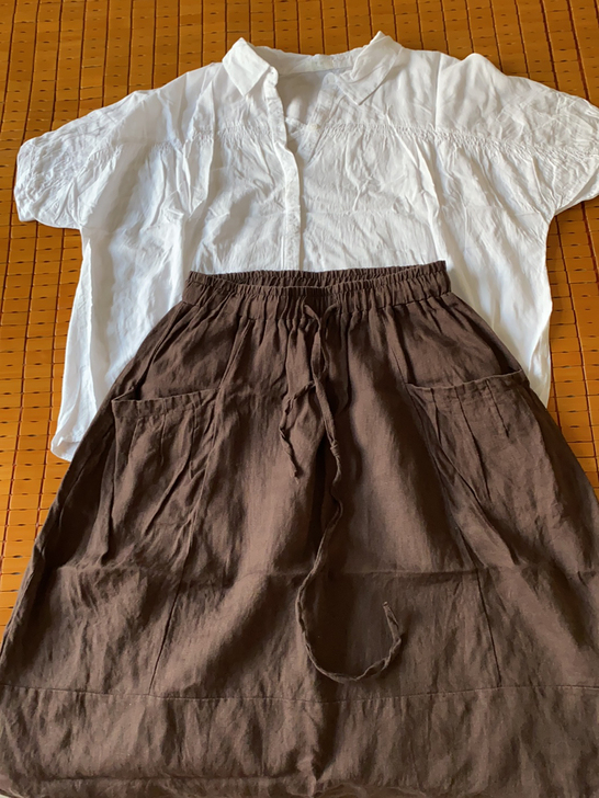 棉麻风套装 夏季穿很凉快
