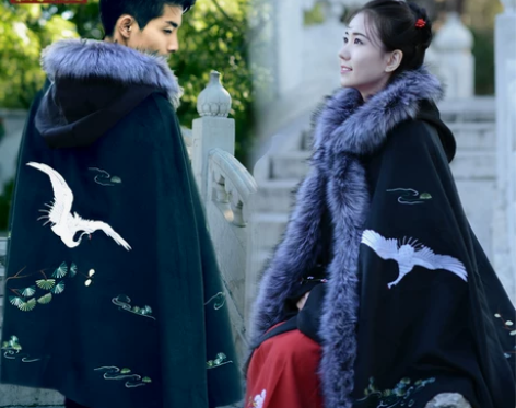 [转卖][如梦霓裳]汉服女装 斗篷[瑞鹤仙...